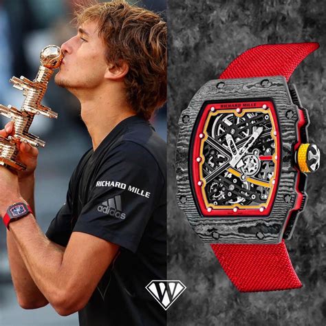 orologio richard mille zverev|richard mille alexander zverev.